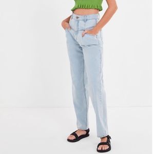 '80s High-Rise Straight Leg Light Wash Jeans, NWT